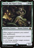 Saryth, the Viper's Fang - Innistrad: Midnight Hunt Promos