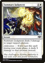 Summary Judgment - Ravnica Allegiance