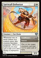 Spiritcall Enthusiast // Scrollboost - Secrets of Strixhaven
