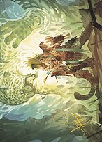 Might of the Ancestors - The Lost Caverns of Ixalan Art Series