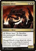 Necrotic Sliver - Forgotten Realms Commander