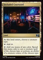 Secluded Courtyard - Marvel Super Heroes Commander