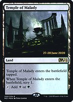 Temple of Malady - Core Set 2021 Promos - Promo Foil