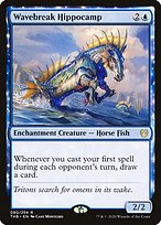 Wavebreak Hippocamp - Theros Beyond Death Promos