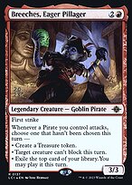 Breeches, Eager Pillager - The Lost Caverns of Ixalan Promos - Promo Foil