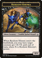 Resilient Khenra - Hour of Devastation Tokens