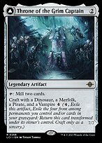 Throne of the Grim Captain // The Grim Captain - The Lost Caverns of Ixalan