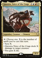 Gnostro, Voice of the Crags - Commander Legends