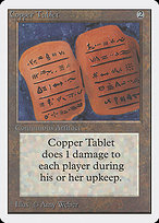 Copper Tablet - Unlimited Edition