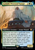 Gandalf, Westward Voyager - Tales of Middle-earth Commander - Extended Art