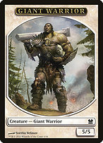 Giant Warrior - Modern Masters Tokens