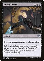 Hero's Downfall - Innistrad: Crimson Vow