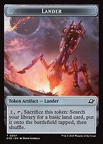 Lander - Edge of Eternities Tokens