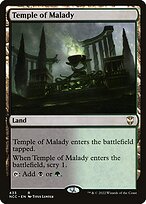 Temple of Malady - New Capenna Commander