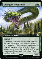 Emergent Woodwurm - March of the Machine Commander