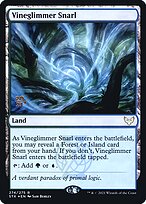 Vineglimmer Snarl - Strixhaven: School of Mages Promos - Promo Foil