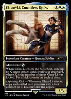 Chun-Li, Countless Kicks (Zethi, Arcane Blademaster) - Secret Lair Drop