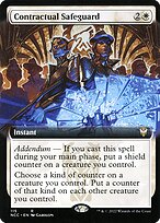 Contractual Safeguard - New Capenna Commander