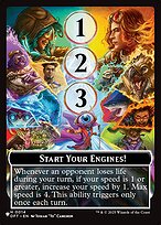 Start Your Engines! // Max Speed - The List