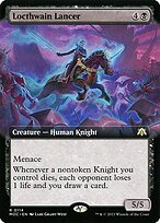 Locthwain Lancer - March of the Machine Commander - Extended Art
