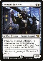 Ironsoul Enforcer - Neon Dynasty Commander