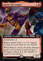 Batroc the Leaper - Marvel Super Heroes Commander - Extended Art