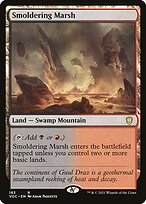 Smoldering Marsh - Crimson Vow Commander