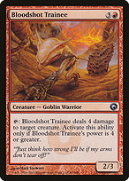 Bloodshot Trainee - Scars of Mirrodin