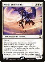 Aerial Extortionist - New Capenna Commander Promos - Promo Foil