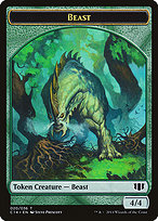 Beast - Commander 2014 Tokens