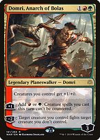 Domri, Anarch of Bolas - War of the Spark Promos