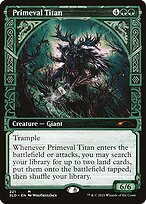 Primeval Titan - Secret Lair Drop