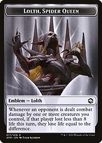 Lolth, Spider Queen Emblem - Adventures in the Forgotten Realms Tokens