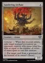 Sundering Archaic - Secrets of Strixhaven