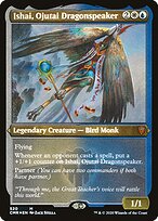 Ishai, Ojutai Dragonspeaker - Commander Legends - Etched Foil