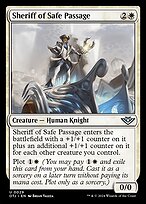 Sheriff of Safe Passage - Outlaws of Thunder Junction