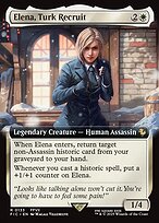 Elena, Turk Recruit - Final Fantasy Commander - Extended Art