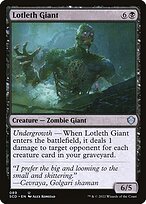 Lotleth Giant - Starter Commander Decks