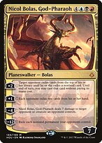 Nicol Bolas, God-Pharaoh - Hour of Devastation Promos