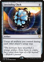 Unwinding Clock - Commander 2018