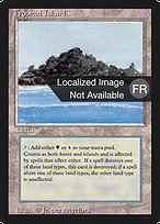 Ile tropicale (Tropical Island) - Foreign Black Border