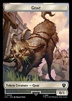 Goat - Tales of Middle-earth Commander Tokens