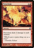 Pyroclasm - Duel Decks: Heroes vs. Monsters