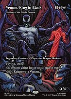 Venom, King in Black (Skithiryx, the Blight Dragon) - Marvel Universe - Borderless