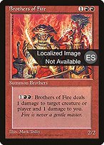 Brothers of Fire - Fourth Edition Foreign Black Border