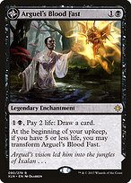 Arguel's Blood Fast // Temple of Aclazotz - Ixalan