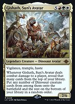 Gishath, Sun's Avatar - The Lost Caverns of Ixalan Promos - Promo Foil