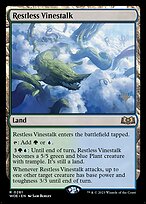 Restless Vinestalk - Wilds of Eldraine Promos