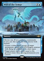 Will of the Temur - Tarkir: Dragonstorm Commander - Extended Art