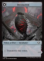 Incubator // Phyrexian - Edge of Eternities Commander Tokens